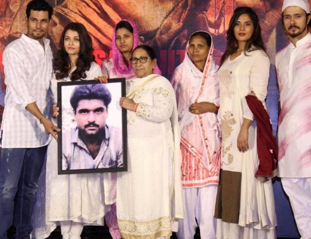 Aishwarya, Randeep pay tribute to Sarabjit Singh