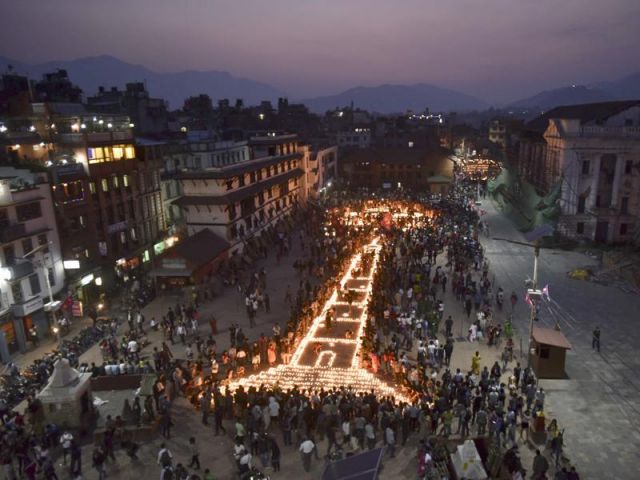 Nepal marks first anniversary of killer quake