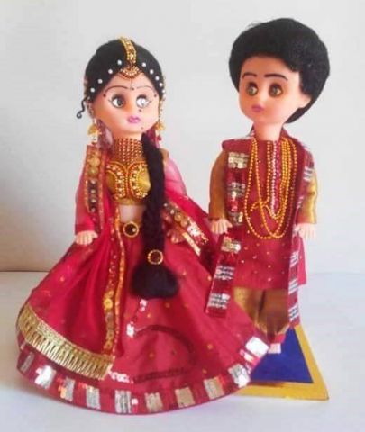 Style of these dolls will make you remember your own 'Wedding Day' !