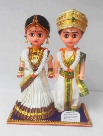 Style of these dolls will make you remember your own 'Wedding Day' !