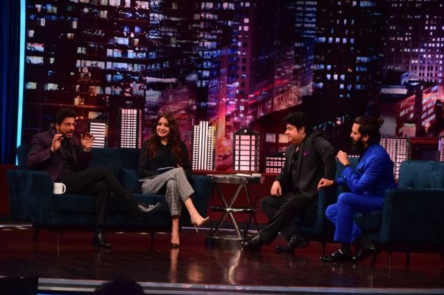 Shahrukh Khan will appear with BFF Anushka Sharma on talk show !