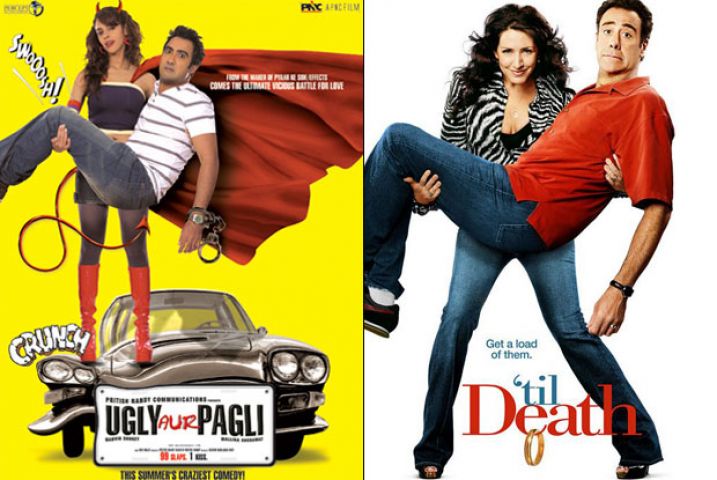 Bollywood shows no shame in copying posters from Hollywood !