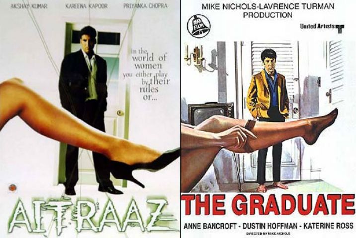 Bollywood shows no shame in copying posters from Hollywood !