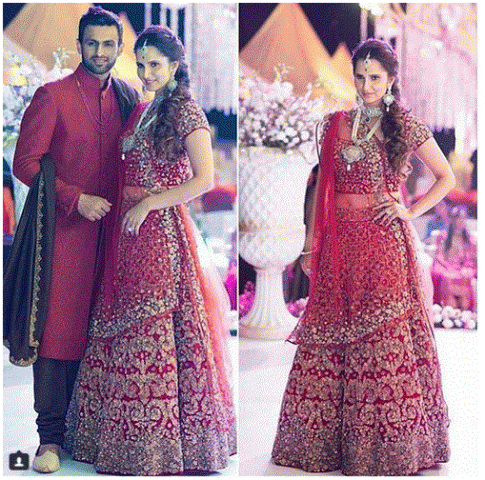 Photo album of Sania Mirza's sister wedding,you must see !!!