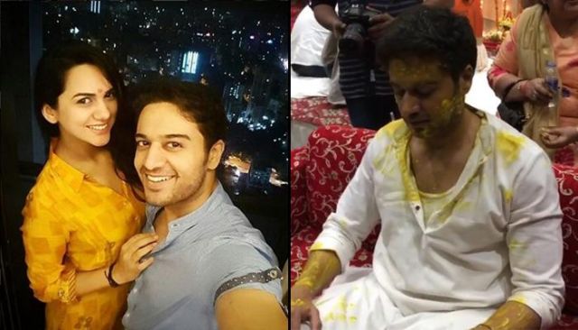 Pre-Wedding Bash,Engagement,Haldi Ceremony--All in One Album of TV star Gaurav and Akanksha !!