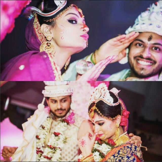 Dimpy Ganguly has posted series of photos on Insta;celebrating her Wedding-Anniversary !!!