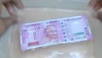 Here is the quality test video of Rs. 2000 note !