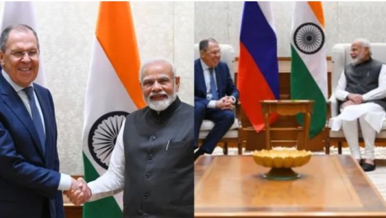 'हम हर तरह से भारत का सहयोग करने के लिए तैयार..', भारी प्रतिबंधों के बीच PM मोदी से मिले रूस के विदेश मंत्री