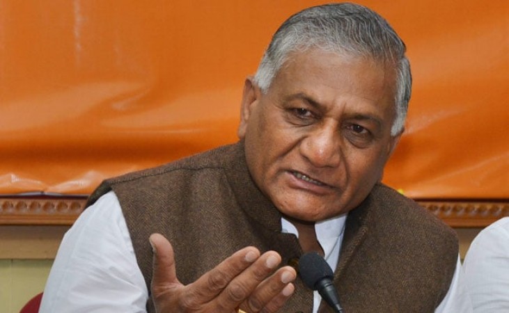 Congress leaders attack PM Modi's appeal, VK Singh gives a befitting reply