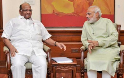 Sharad Pawar met PM Modi after dinner with opposition leaders, political turmoil intensifies