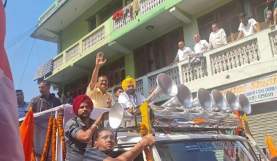 After winning Punjab, AAP started campaign for Himachal Pradesh elections