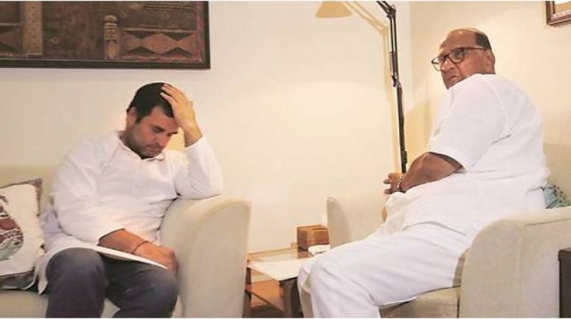 Even Sharad Pawar does not agree with Rahul Gandhi's statements on the Adani issue.