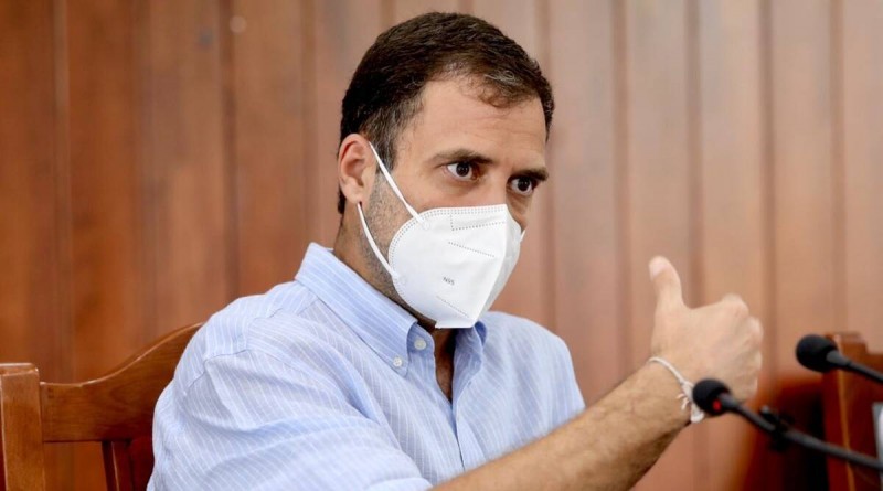 Rahul Gandhi writes letter  to PM Modi, said center wants to gain publicity by exporting vaccine