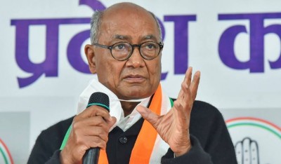 Digvijay Singh: Bajrang Dal's connection with Pakistani agency ISI, if voted to power, will prosecute for treason