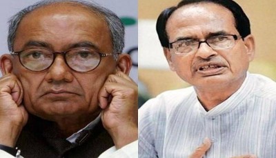 Digvijay shared the photo of Bihar by telling Khargone, CM Shivraj said- 'This is a conspiracy of riots'