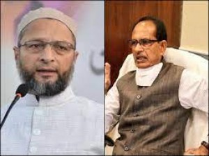 CM Shivraj lashed out at Owaisi, said- 'Saheb is shouting from there, this is happening in MP...'