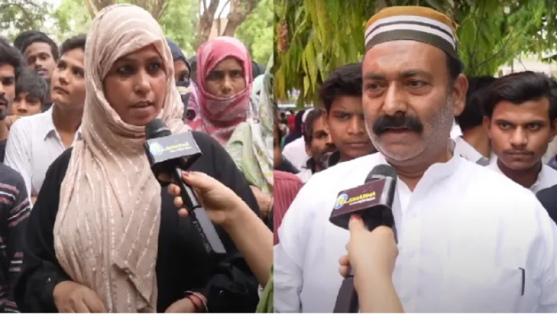 'अखिलेश यादव को जूते से मारेंगे..', असद के जनाजे में शामिल हुईं मुस्लिम महिलाओं के बयान सुनिए
