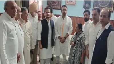 Jayant Chaudhary came to meet Azam Khan's wife and son, will angriness with Akhilesh end?