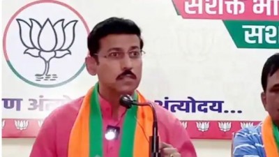 Congress has made Rajasthan into Taliban, state is on top of temple demolition and women oppression - Rajyavardhan Singh Rathore
