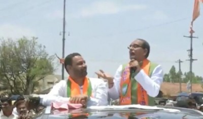 CM Shivraj lashed out at Rahul Gandhi in Karnataka, said- 'He is 50 years old, but his mental age is 5...'
