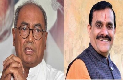 VD Sharma lashed out at Diggi, said- 'Digvijay must have given training to the stone pelters caught in Jammu and Kashmir'