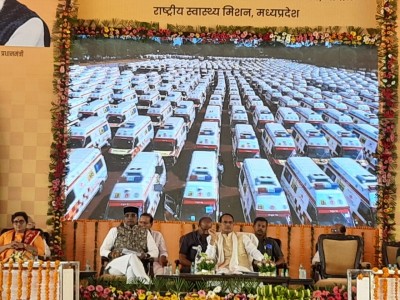 CM Shivraj launches 108 Sanjeevani ambulances, says ' This is a life-saving campaign'