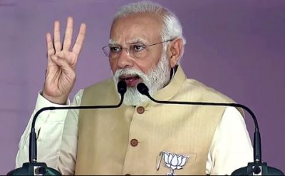 'BJP ने कर्नाटक को भारत का नंबर एक राज्य बनाने का संकल्प लिया है': PM मोदी