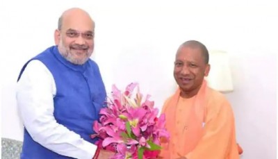 CM Yogi meets Amit Shah in Delhi, discusses situation in Uttar Pradesh
