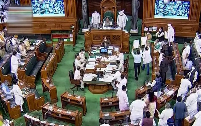 Monsoon Session: Opposition continues to create ruckus, govt passes crucial defense bill