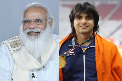 ओलंपिक में स्वर्ण पदक जीतने के बाद नीरज चोपड़ा ने पीएम मोदी से की ये खास मांग