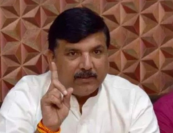 AAP leader Sanjay Singh slams Modi govt and BJP for not inviting president in Bhoomi Pujan