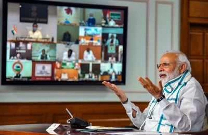 PM Modi to hold a virtual meeting with Chief Ministers on Covid-19 today