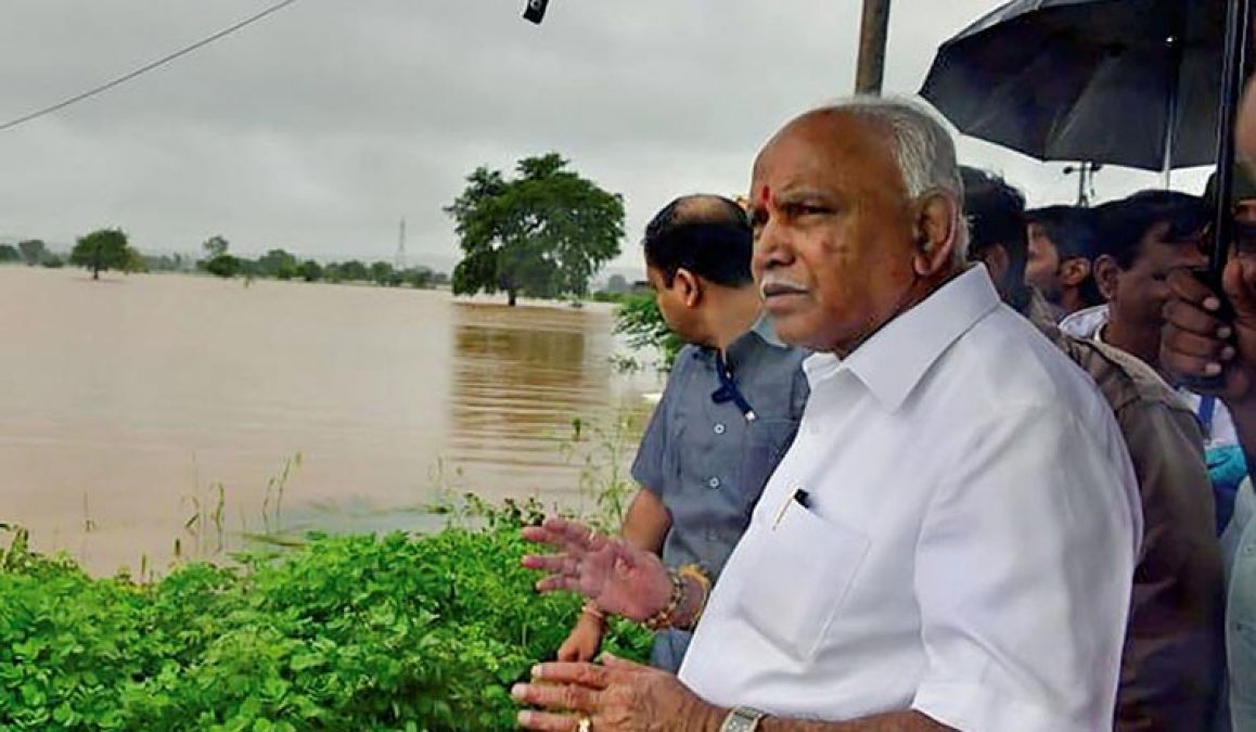 Flood destruction in Karnataka continues, CM Yeddyurappa announces compensation