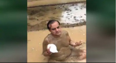 BJP MP suggests taking mud bath to treat  corona