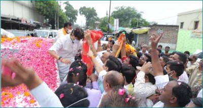 Indore: Jyotiraditya Scindia to seek blessings from people today,  to visit Khajrana Ganesh temple