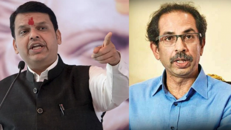 'Now CM will not sit at home..,' Fadnavis attacks Uddhav Thackeray