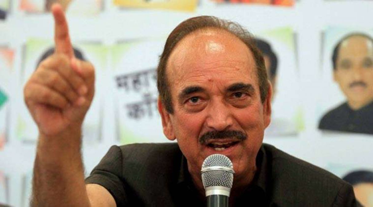 Ghulam Nabi Azad not found entry in Valley, Returned from Jammu airport to Delhi
