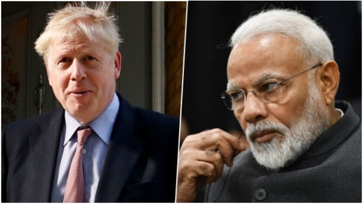 British PM and PM Modi talk on Kashmir issue