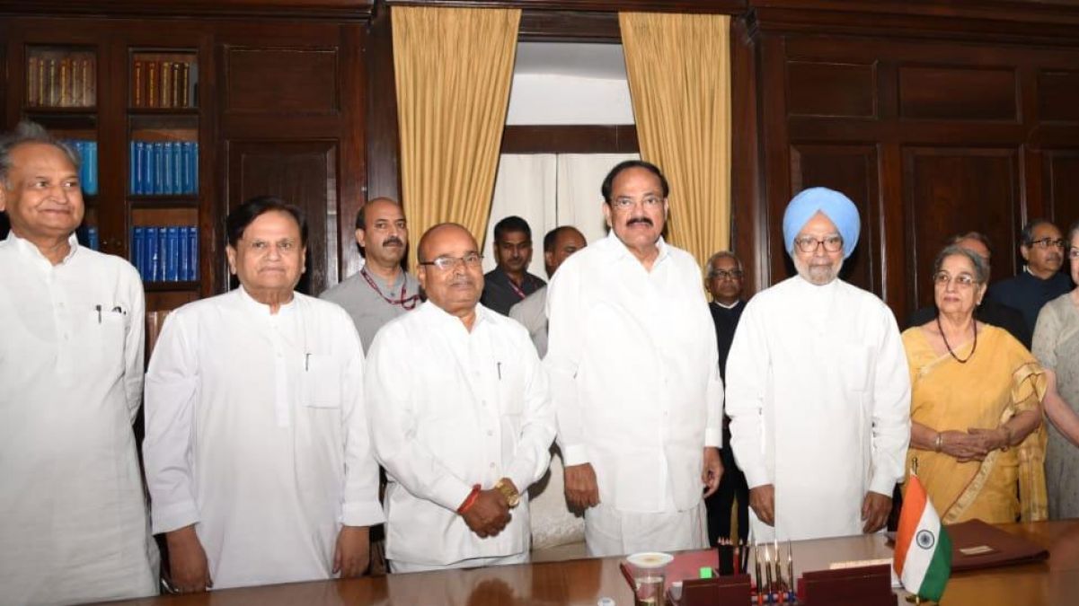 Dr. Manmohan Singh sworn in as Rajya Sabha MP