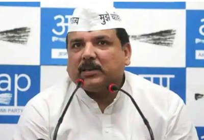 AAP leader Sanjay Singh targets Yogi government over increasing graph of crime