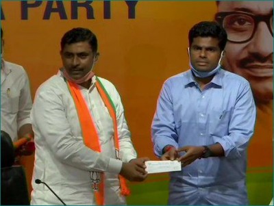 Annamalai, former Karnataka cadre IPS officer joins BJP