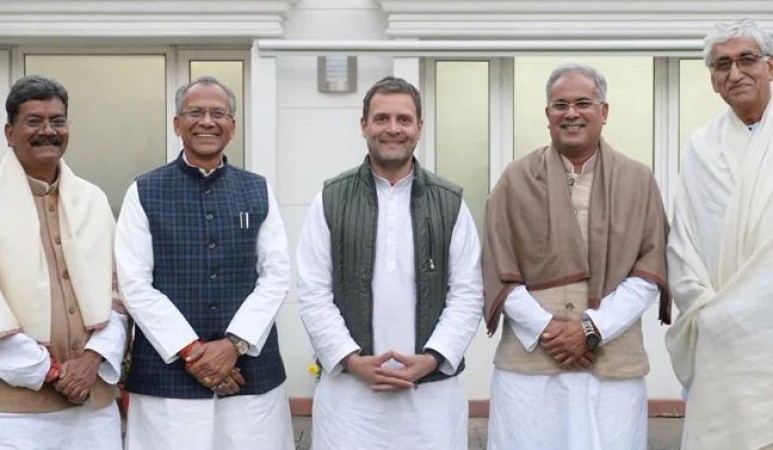 Will Rahul Gandhi be able to solve screw over CM chair in Chhattisgarh?