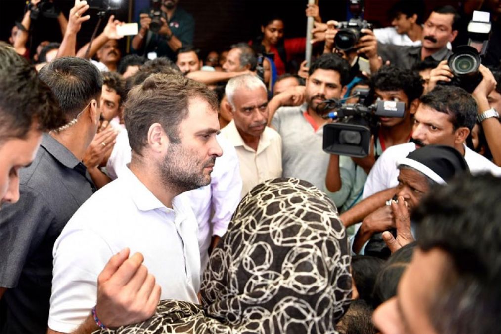 Rahul Gandhi arrives in Wayanad to look after flood victims, will also visit relief camps