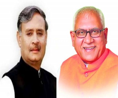 Union minister Rao Inderjit Singh suppors his disciples