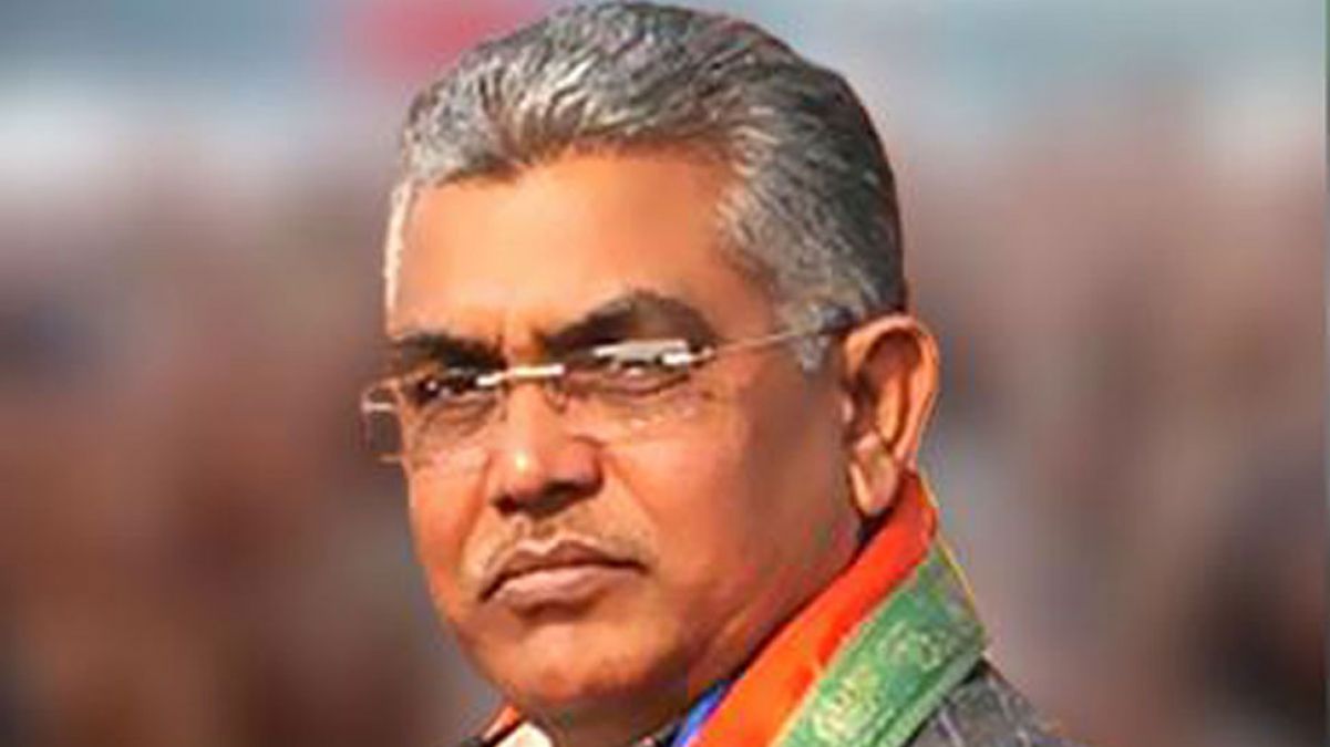 West Bengal BJP President Dilip Ghosh attacked by mob in Kolkata's Lake Town