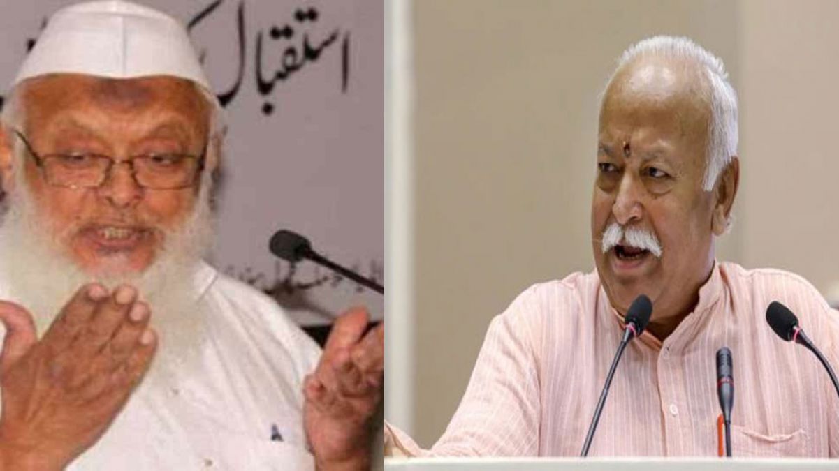 सैयद अरशद मदनी और मोहन भागवत ने की बैठक, हिन्दू-मुस्लिम एकता को लेकर हुई चर्चा