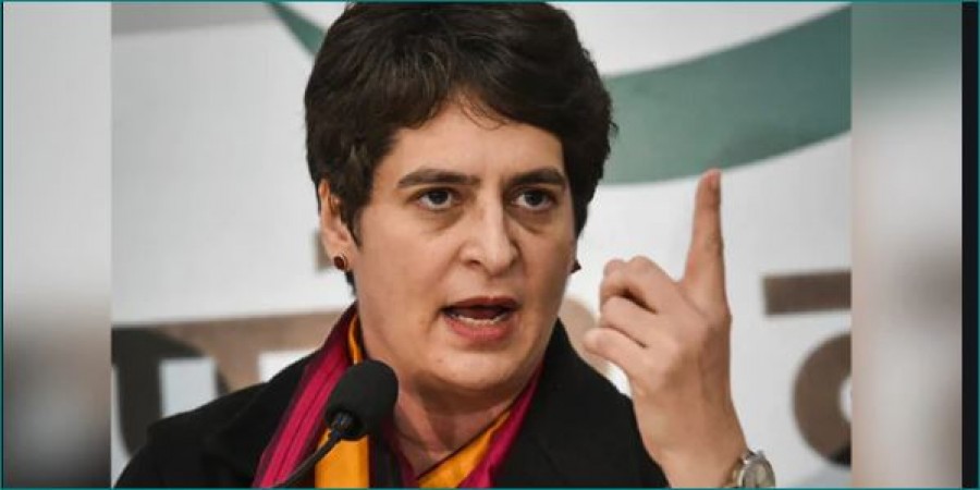 Priyanka Gandhi attacks BJP, says  ' Government has money New Parliament, Ship but not for farmers'