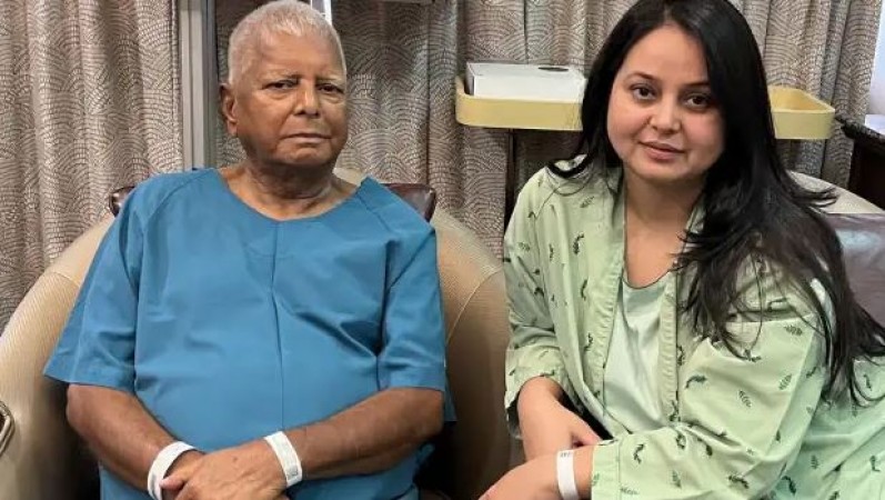 Rohini gets emotional after donating kidney to father Lalu Yadav