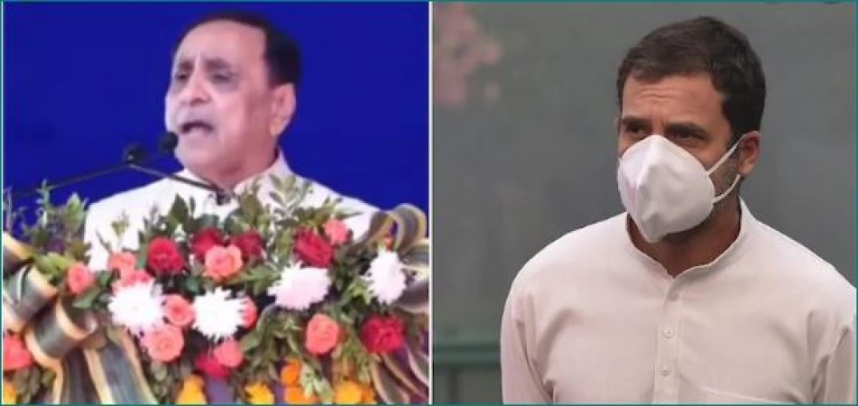 Vijay Rupani asks Rahul Gandhi, 'Do you know the difference between coriander and fenugreek?'