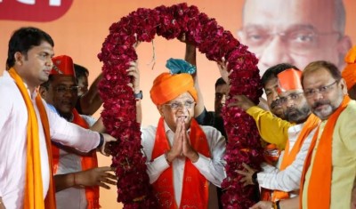 भाजपा विधायक दल के नेता चुने गए भूपेंद्र पटेल, अब गवर्नर से मिलकर पेश करेंगे सरकार बनाने का दावा